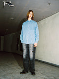 FATIGUE ZIP DENIM PANT