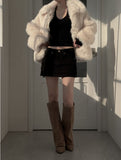 Pota Quilting Fur Jacket