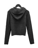 Slam Knit Hooded Zip-Up