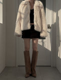 Pota Quilting Fur Jacket