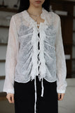 Sarien See-Through Blouse