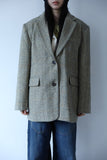 Herringbone quilted jacket