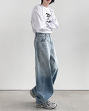 Tonic Loose Wide Denim Pants