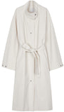 Carson Belted Long Trench Coat