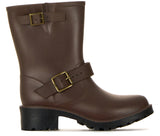 Dozen buckle rain boots