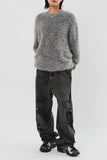 Two Tone Angora Knit