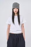 Comfortable charm round-neck T-shirt