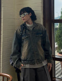Western Mood Washing Denim Jacket