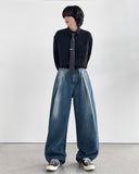 Gaif One Tuck Wide Denim