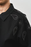 Eta Stud Cotton Jacket