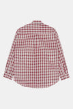 Beat over nerd check shirt