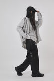 Rai over hooded check shirt