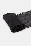 Wrinkle see-through summer scarf