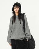 Leroy raglan waffle knit