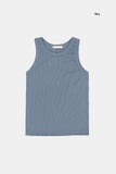 Cookie wide binding cropped sleeveless top
