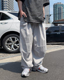 Needle pintuck balloon pants