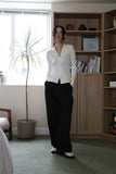 Sharon cross knit top