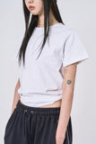 Comfortable charm round-neck T-shirt
