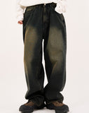 Generic old washed denim pants