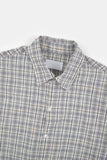 Cityscape seersucker check shirt