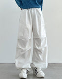 Wineed Cotton Parachute Pants