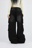 Parachute pocket denim