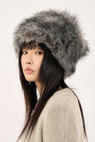 Winter fur shafka hat