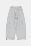 Arch incision dart over sweatpants