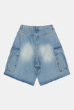 Viva cargo denim shorts