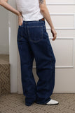 D-ring cowgirl denim jeans