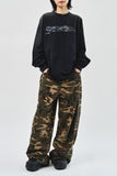 Camo Rip Snap Pants