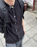 Vico round neck cardigan