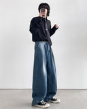 Gaif One Tuck Wide Denim