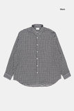 Lloyd wrinkle over check shirt