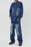 Bros Cargo Denim Pants