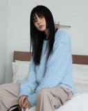 Pastel leash over knit
