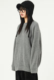 Leroy raglan waffle knit