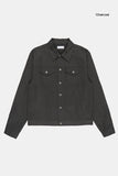 Cosmic back flap trucker jacket