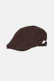 Ordinary denim hunting cap