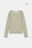 Misty see-through long sleeve