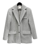 Dope Fur Quilted Half Coat Jacket