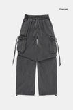 Dilys pigment string cargo pants
