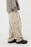 Tilt cargo fleece banding pants