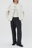 Saha Fringe Tweed Jacket