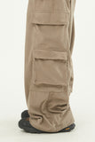 Quattro cargo corduroy banding pants