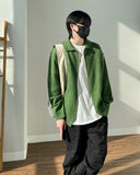 Odd Scashi Knit Zip-Up