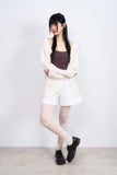 Muto loose two-way cardigan