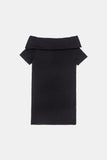 Lux off-shoulder T-shirt