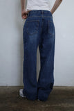 Comfort bootcut denim jeans