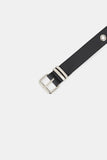 Common big eyelet leather belt